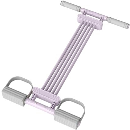 Banda de resistencia para pedal de pie, banda de resistencia ajustable multifunción con asa, equipo de entrenamiento para mujer, para entrenamiento de fuerza, estiramiento de cuerpo completo, gimnasio