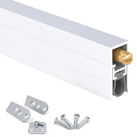 Automatisk dörrtätning i aluminiumlegering | Flera storlekar for ytter- och innerdörrar(35in/90cm)