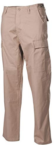 MFH 01334F US BDU Kampfhose Rip Stop (Khaki/M)