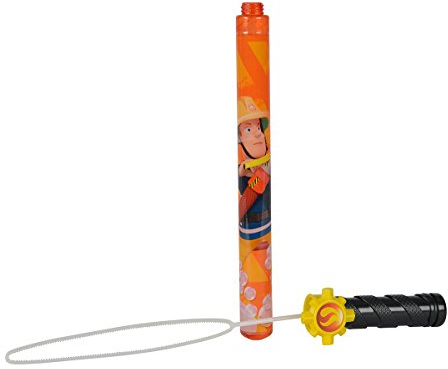Simba 109253234 - Feuerwehrmann Sam Seifenblasenstab 37cm