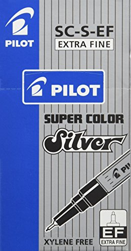 Pilot Super Color Marker extra fein 12 Stück silbern