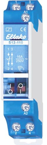 Eltako S12-110-12V, Interruttore per corrente di sovraccarico elettromeccanico - 2078049