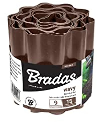 9 m x 25 cm (Lawn Edging/Flower Bed Enclosure) - GREEN