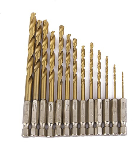 Malayas 13pcs Tige Hexagonale Changement Rapide Foret Set