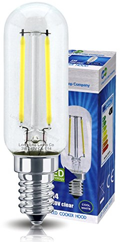 Long Life Lamp Company LED Cooker Hood Bulb 3w = 40w Brightness Energy Saving SES E14 Small Screw