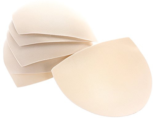TENDYCOCO Almohadillas De Sujetador Pushup Extraíbles para Mujer 3 Pares Inserciones Cómodas para Bikini Deportivo Y Uso Diario Copa C Ligero