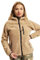 Brandit Women Teddyfleece Jacket Hooded, Farbe: camel, Größe: XL