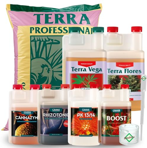 Weedness Canna Terra Prof. 50 L ERDSET Big – Gödningsmedel set jord Big