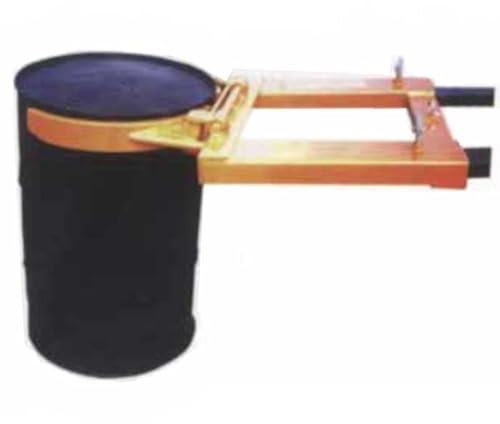 Portafusti per forche carrello elevatore di carico Kg.440 accessorio solleva movimenta fusti su sollevatori muletti NDG30F