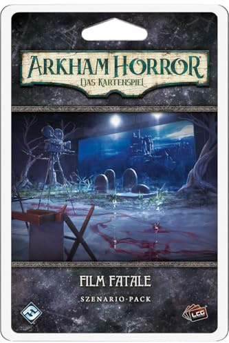 Asmodee, Arkham Horror: Das Kartenspiel – Film Fatale, FFG, Szenario-Erweiterung, Expertenspiel, 1-4 Spieler, ab 14+ Jahren, 1-2 Stunden, Deutsch