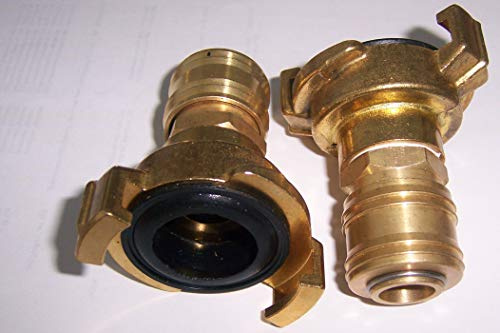 Adapter Klauenkupplung für Geka auf Kupplung Druckluft DN 7.2, Übergangsstück, W481