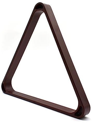 BILMAG Billard Dreieck Triangel WM Special 57,2 mm Pool Braun PVC Billard Zubehör