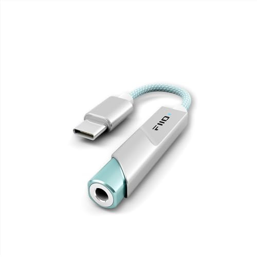 FiiO KA11 USB Dongle DAC and Amp (USB-C, Silver)