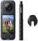 Insta360 X4 Get-Set Bundle - 8K Waterproof 360 Action Camera, 4K Wide-Angle Video, Invisible Selfie Stick, Removable Lens Guards, 135 Min Battery Life, AI Editing, Stabilization, No microSD Card