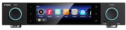 FiiO S15 Streamer Network Player Music Service, Android 12 Snapdragon 660, AKM DAC AK4191+AK4499EX, 7.84-inch Screen, HDMI/ARC DAC (Black)
