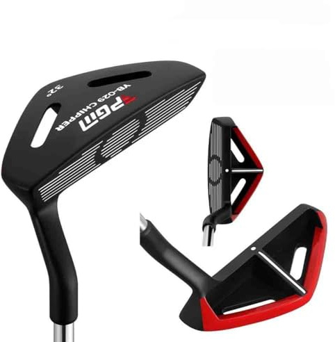Putters de Golf Professionnels pour Hommes et Femmes Club de Golf droitier Putter & Chipper 32 degrés Parfait pour améliorer la Technique de Putting (Putter et déchiqueteuse)