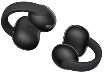 Soundcore C50i by Anker Open Ear Earbuds, Clip-On Headphones Over Ear for Running Workout, 12mm Drivers Powerful Bass, IP55 Waterproof, Bluetooth 6.0 Hi-Res, FlexiClip Design