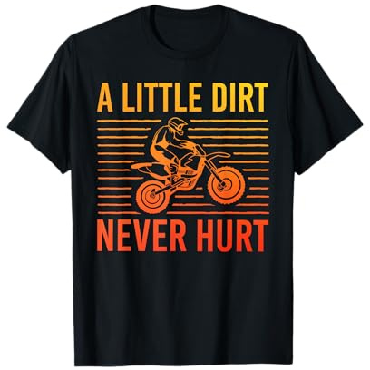 Cool Dirt Bike Art for Men Women Motor Bike Dirtbike Racing T-Shirt