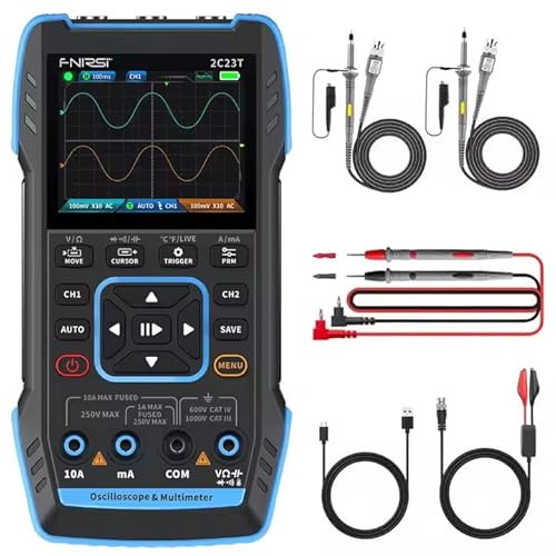 2C23T 3-IN-1 Oscilloscope Multimeter Signal Generator Full Version