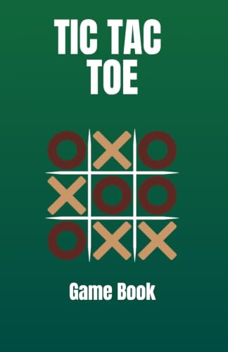TIc Tac Toe Game Book: 100 Game Sheets- 1200 Tic Tac Toe Grids