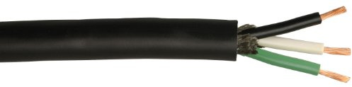 Woods 233870408 SJEW Electrical Cable; 14/3; 250 Ft; 300 V; Black
