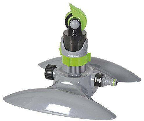 Verdemax Irrigatore Circolare 4 Getti 360° O Settore-Movimento Turbina