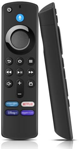 Ersatz-Sprachfernbedienung (3 Gen), Bluetooth Ersatz Fernbedienung für Smart TV Stick/Cube/Lite/2 Generation/3 Generation/4K/4K Max