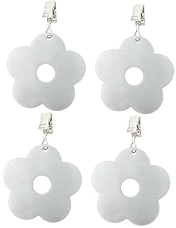 MOTHNUR 4pezzi Pesi per Tovaglia Inossidabile Ciondolo Decorativo per Tovaglie per Matrimoni Feste e Picnic all Aperto Resistente e Pratico