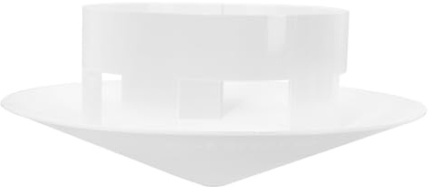 MAGICLULU Cappuccio Antipioggia per Stufa a Fungo Grande, Copertura Antipioggia Antifumo Resistente Protezione da Insetti e Vento, Facile Installazione e Rimozione, Accessorio per Tubi