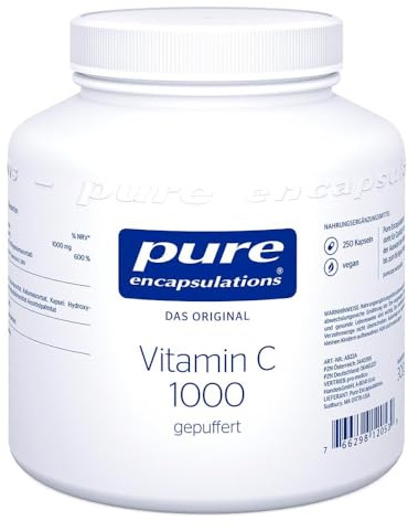 Pure Encapsulations Vitamin C 1000 Kapseln, 250 St. Kapseln