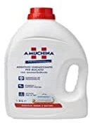 Amuchina Professional - Additivo Igienizzante con Ammorbidente, Adatto a Bianchi e Colorati, Trasparente, 3lt