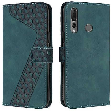 YIRRANZD Coque pour Huawei P Smart Z, Étui Housse Protection en Cuir PU [Pochette de Portefeuille] [Magnétique], Antichoc Etui à Rabat pour Huawei P Smart Z (Vert)