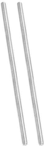 PATIKIL 1/2-13 UNC Varilla Roscada de Acero Inoxidable 304, 2pcs Espárragos de Barra de Varilla Completamente Roscados Rosca Derecha Pernos Prisioneros para Abrazaderas, 305mm Largo