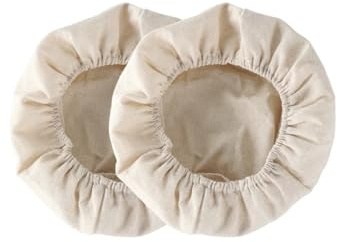 2 pezzi di tessuto di lino per la cottura del pane, tessuto di lino per pasticceria del panettiere, tessuto per pane,tessuto per la preparazione e la cottura della pasta di pane (25 cm)