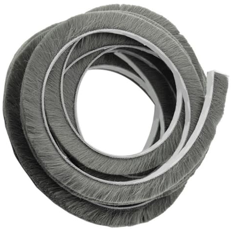 NUOBESTY Sellos De Puertas y Ventanas Burlete Autoadhesivo Para Ventanas Burlete Para Huecos De Material De Metros Anti-viento Anti-insectos Para Uso y Puertas