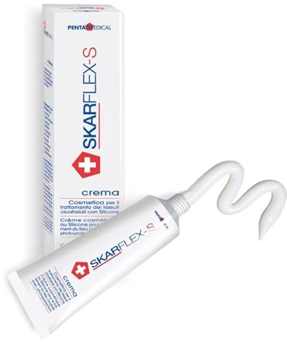 Skarflex-S Crema per Cicatrici, Trattamento Cosmetico per Cicatrici Ipertrofiche e Cheloidee, 30 ml