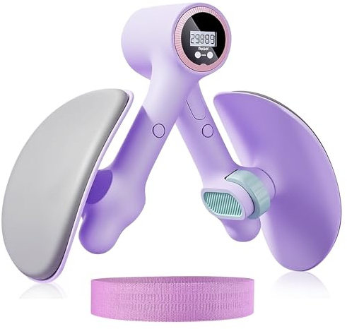 Hip Trainer Esercitatore, Attrezzatura per l'Allenamento delle Cosce, Allenatore Muscolare Pelvico, Allenatore della Coscia Esercitatore del Pavimento Pelvico Allenamento dei Fianchi per Donna, per
