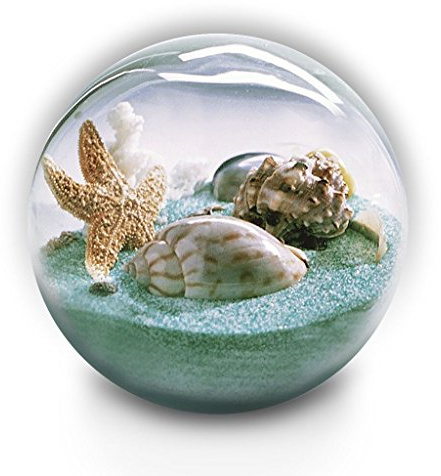 Sandglobelove: Collectible Sand and Seashell Sandglobe. Good Luck