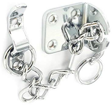 Door Security Chain Restrict Unique Narrow Design to Fit All Door Types & Sizes, Secure & Reliable Door Chain for Safer Caller Identification CEN071