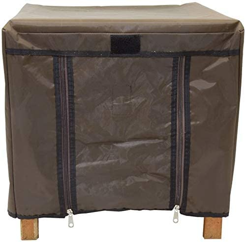 BUNNY BUSINESS Wooden Hide House Rabbit hutch Shelter Run Hide Protective Waterproof Cover - 50 x 42 x 43cm (Cover)