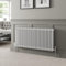 DuraTherm® 600 x 1190mm White Traditional Horizontal Designer Radiator Triple Column Colosseum Cast Iron Style Central Heating Panel Radiators Rad