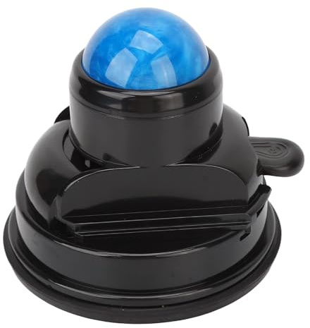 Ejoyous Bola de Masaje con Ventosa, Bola de Masaje Giratoria de 360 ​​Grados, Rodillo de Masaje de Pared, Automasajeador, Empujador, Masajeador, Bola de Masaje Muscular para Músculos