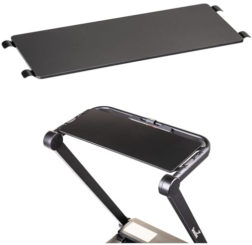 skandika Escritorio para Cintas de Correr Nordik K12 | Mesa de Trabajo para Cinta de Correr, Mesa Auxiliar para Ordenador portátil, Montaje sin Herramientas