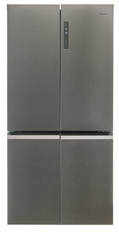 Haier HCR59F19ENMM side-by-side refrigerator 643 L E Platinum, Silver