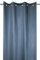 Lovely Casa - Ösenschal - Größe 140x260 cm - 100% Baumwolle - Farbe Blau - Modell Oxford - Baumwollsatin sehr edel und weich im Griff - 8 Ösen - einfach anzubringen