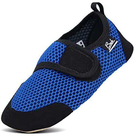 Beck Unisex Kinder Buddy Hausschuh, Blau, 32 EU