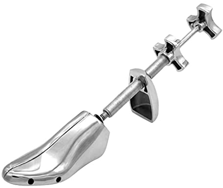 Chatonshen Metálica para Zapatos, Moldeador de Zapatos con Material de Aluminio Y Ancho Ajustable para Mantener La Forma del Zapato para Todos, S 35-42