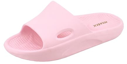 JOMIX Ciabatte Donna Estive Sandali Mare da Piscina in EVA Antiscivolo Pantofole da Bagno Leggere a Asciugatura Rapida per Doccia e Casa, WES250493, Rosa, 38-39 EU