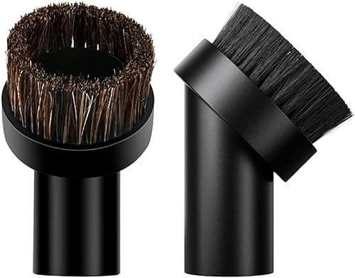 QHFlashbuy Staubsauger Bürste 2 Stück Staubsauger Möbelbürsten,Premium Staubbürste,Staubsauger Düse Möbelbürste für Passend Universal Vakuumbürsten(35mm&32 mm)