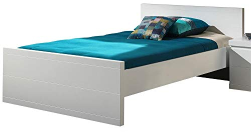 Vipack Lara Bett, 120 x 200 cm, Weiß